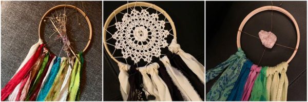 Dream Catcher Class at The Olive Tree