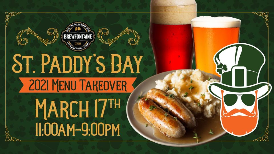 St. Patrick’s Day Menu Takeover at Brewfontaine