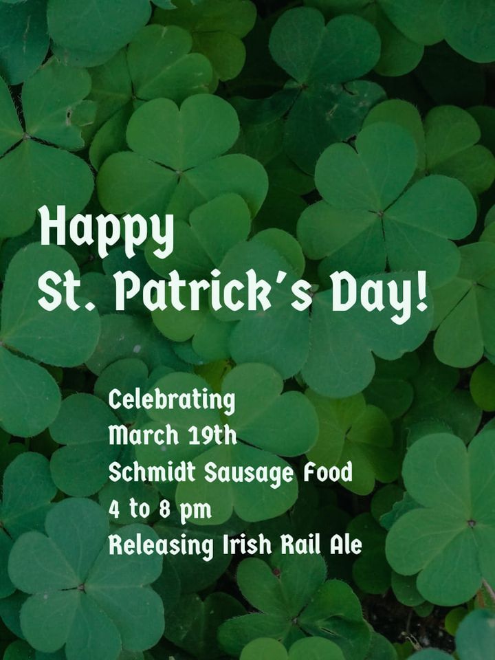 St. Patrick’s Day Celebration at Roundhouse Depot Brewing