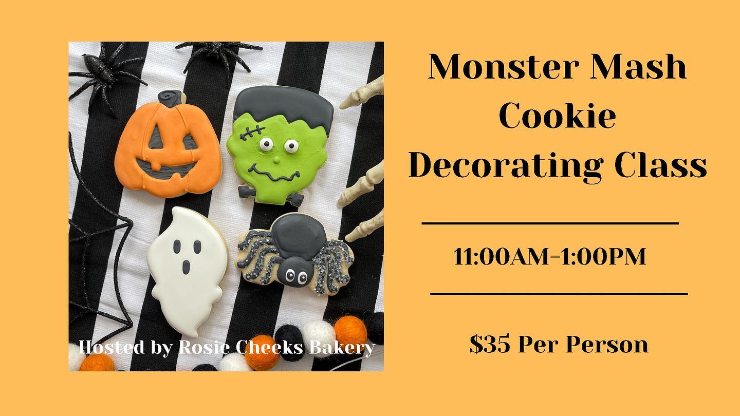 Monster Mash Cookie Decorating Class