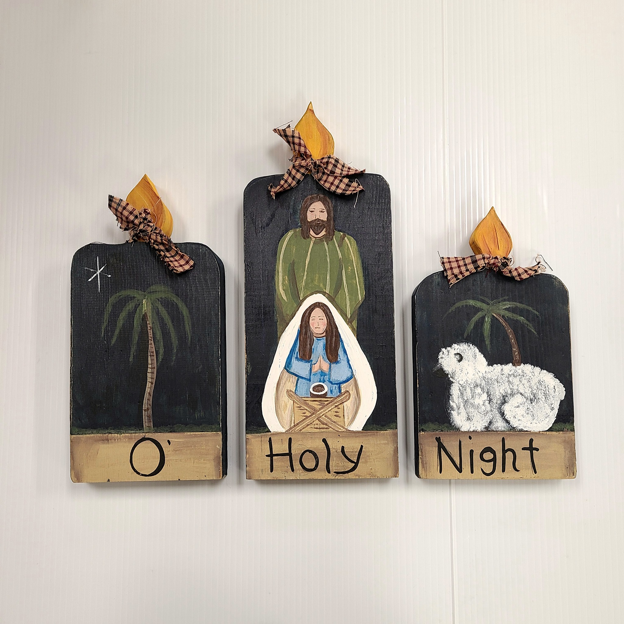Nativity Candles Paint & Sip – Craft Paper Scissors