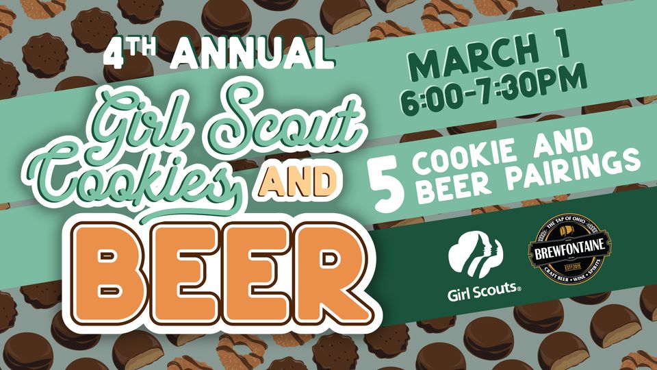 Brewfontaine 4th Annual Girl Scout Cookie & Beer Pairing