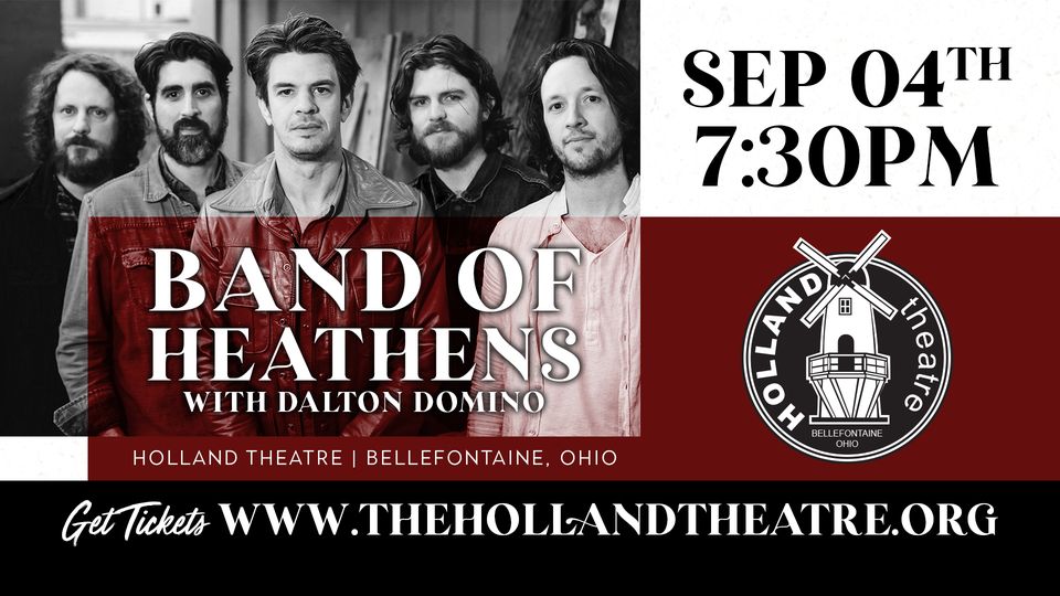 Band of Heathens Coming to Holland Theatre