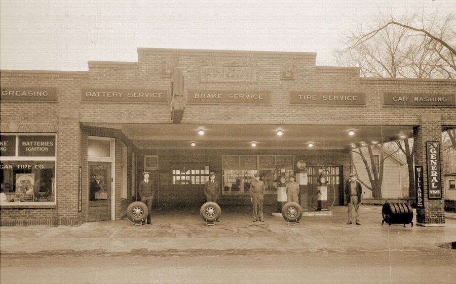 Walking Tour Shirk's Logan Tire Co. Downtown Bellefontaine