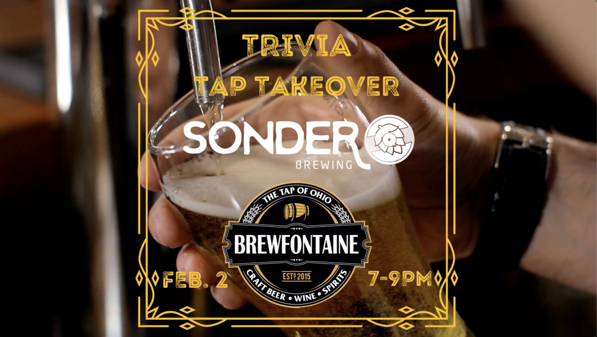 Trivia Tap Takeover w/ Sonder Brewing