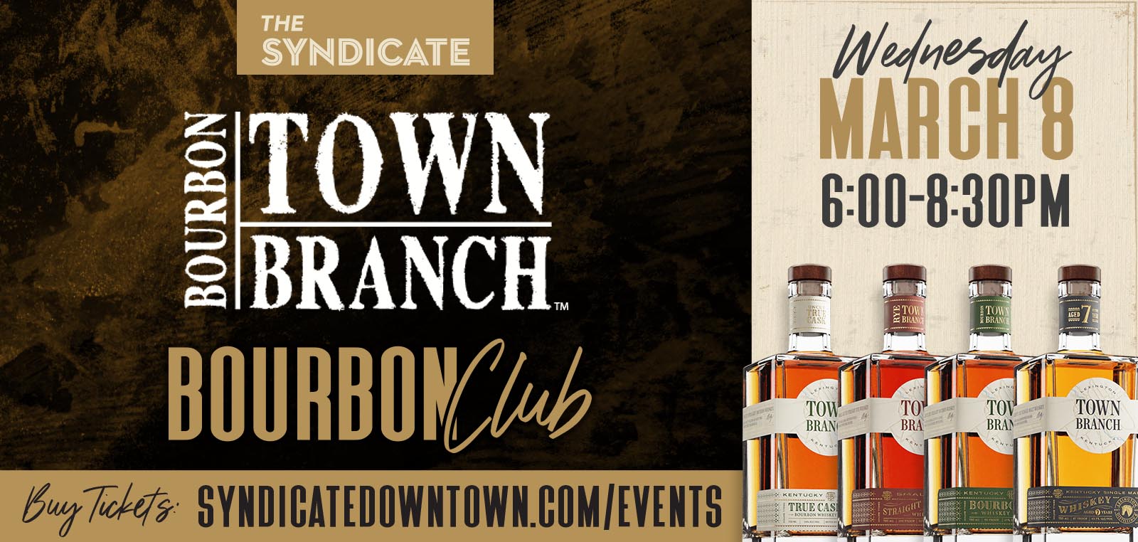 Town Branch – Lexington Distillery Bourbon Event