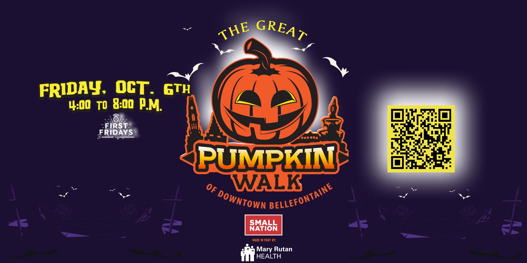 The Great Pumpkin Walk of Downtown Bellefontaine, presented by Small Nation