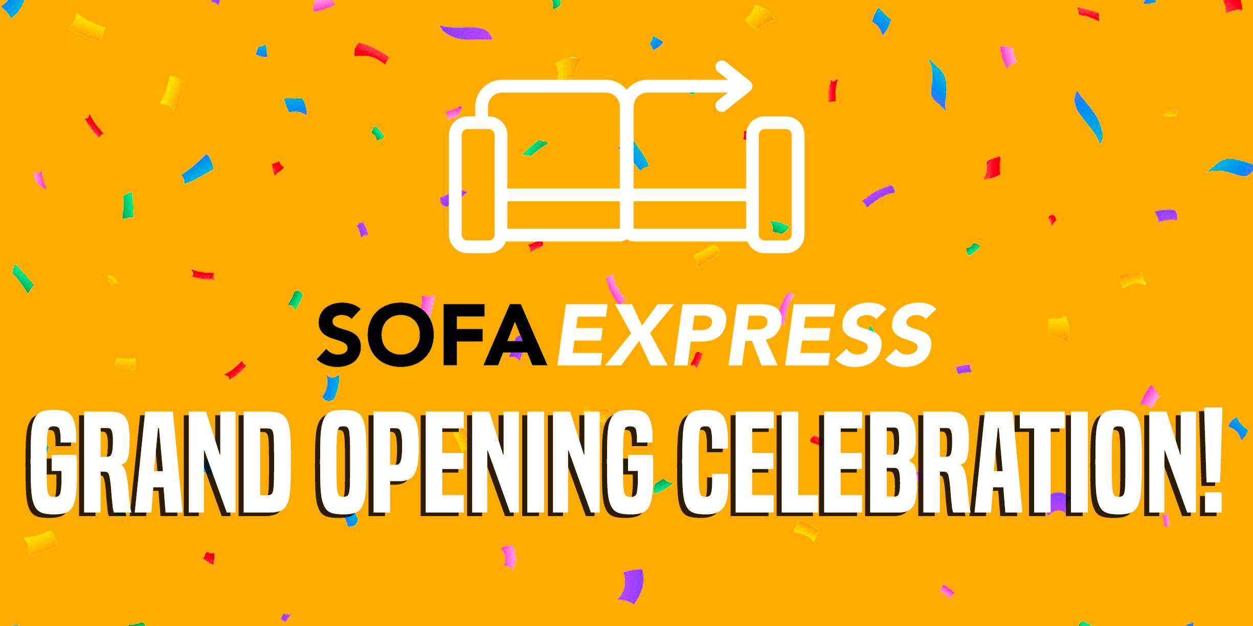 Sofa Express Grand Opening Celebration