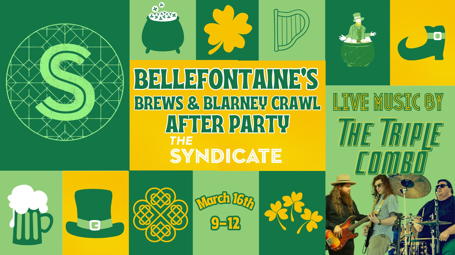 Bellefontaine Brews & Blarney Crawl After Party