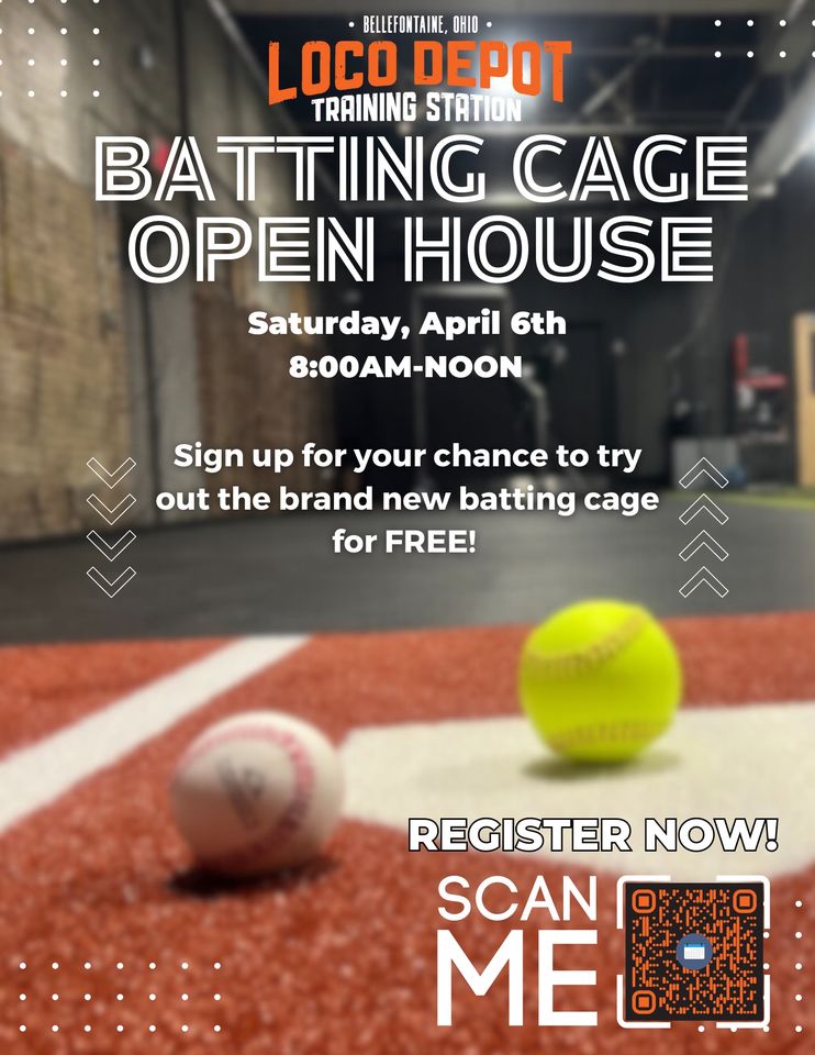 Baseball Batting Cage Open House