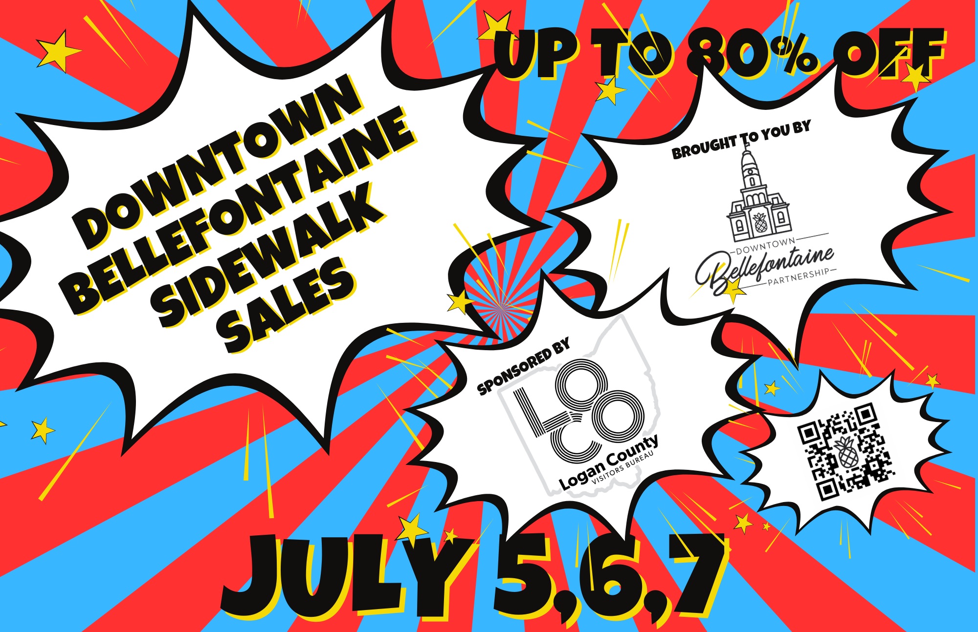 Downtown Bellefontaine Sidewalk Sales