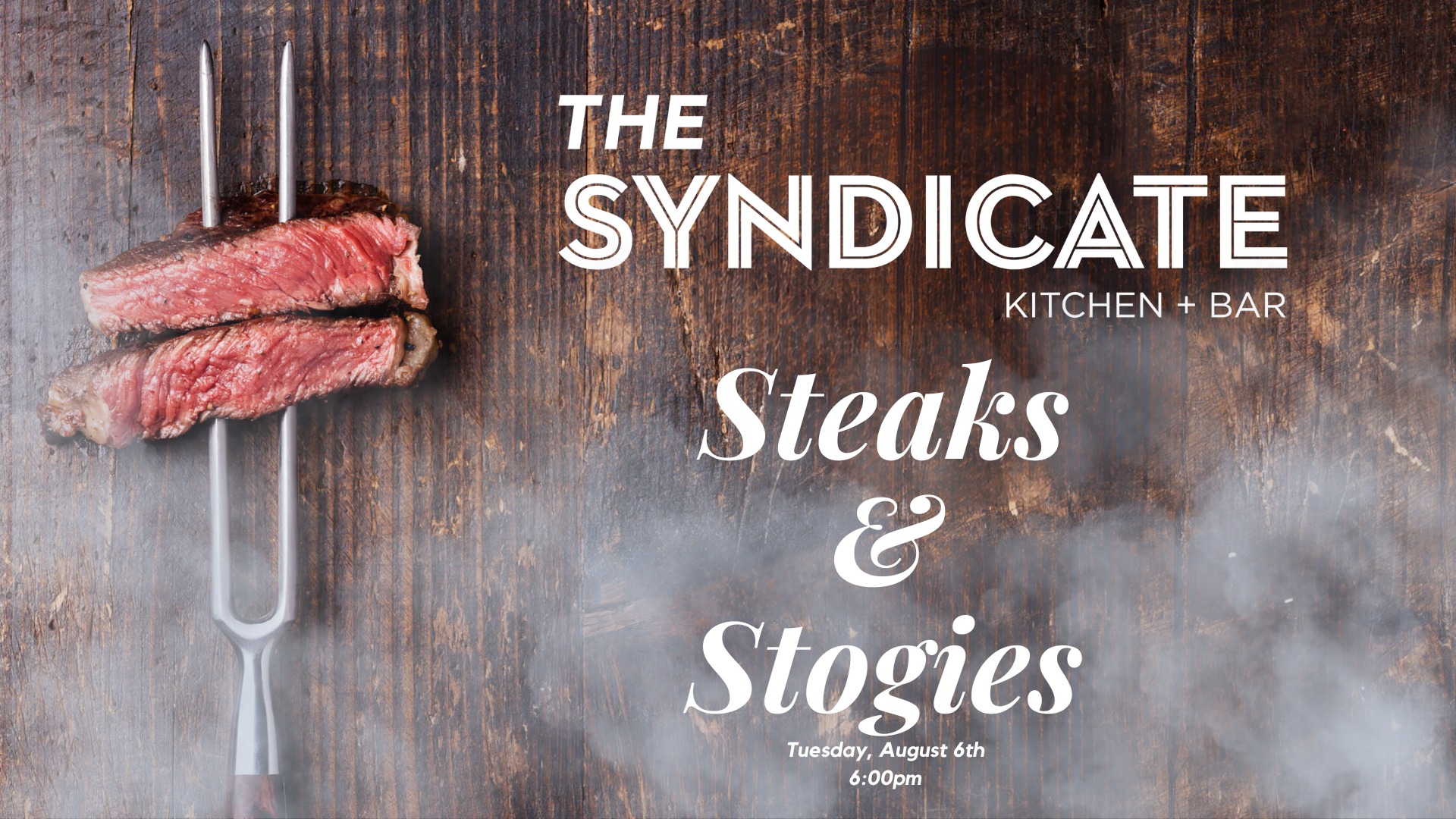 syndicate steaks and stogies