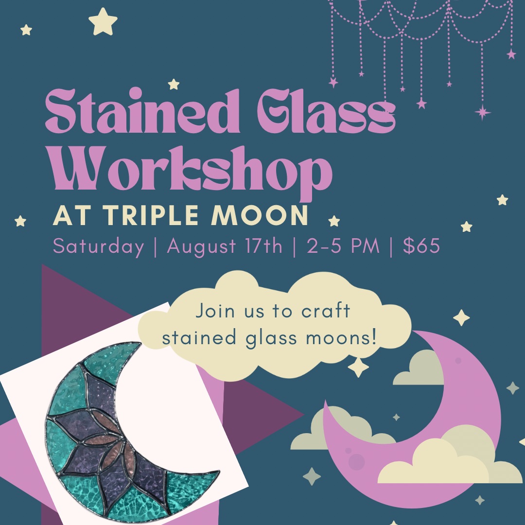 Mandala Moon Stained Glass Workshop