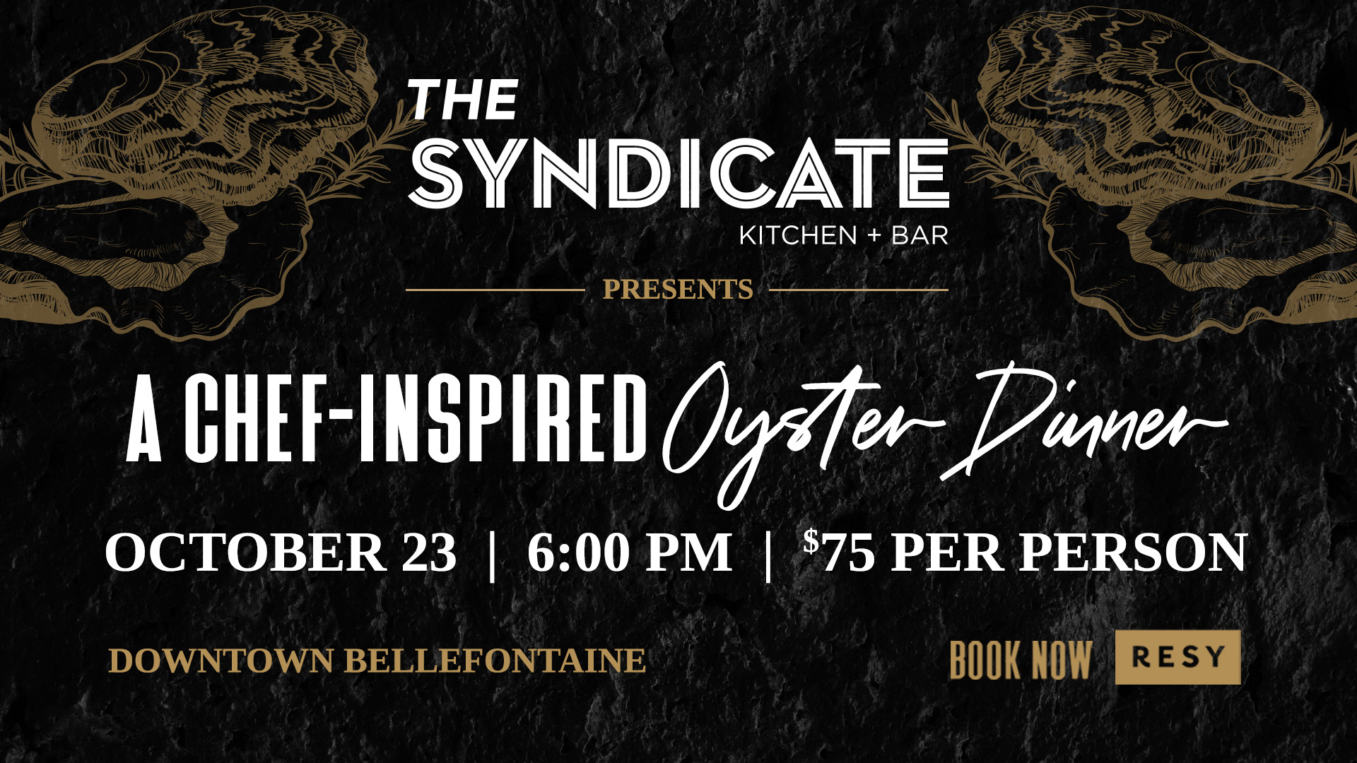 syndicate oyster dinner