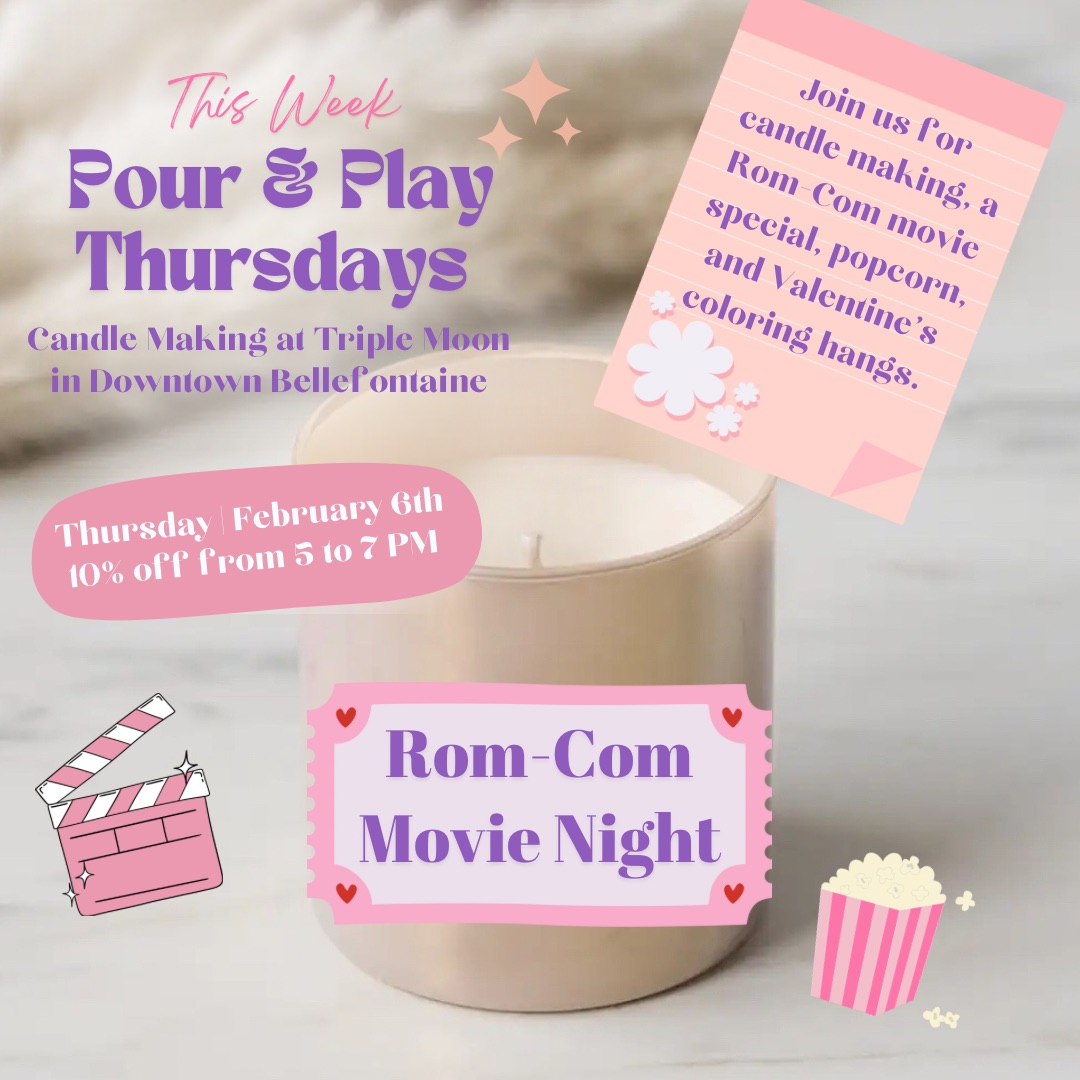 Pour & Play Thursdays: Rom-Com Movie Night