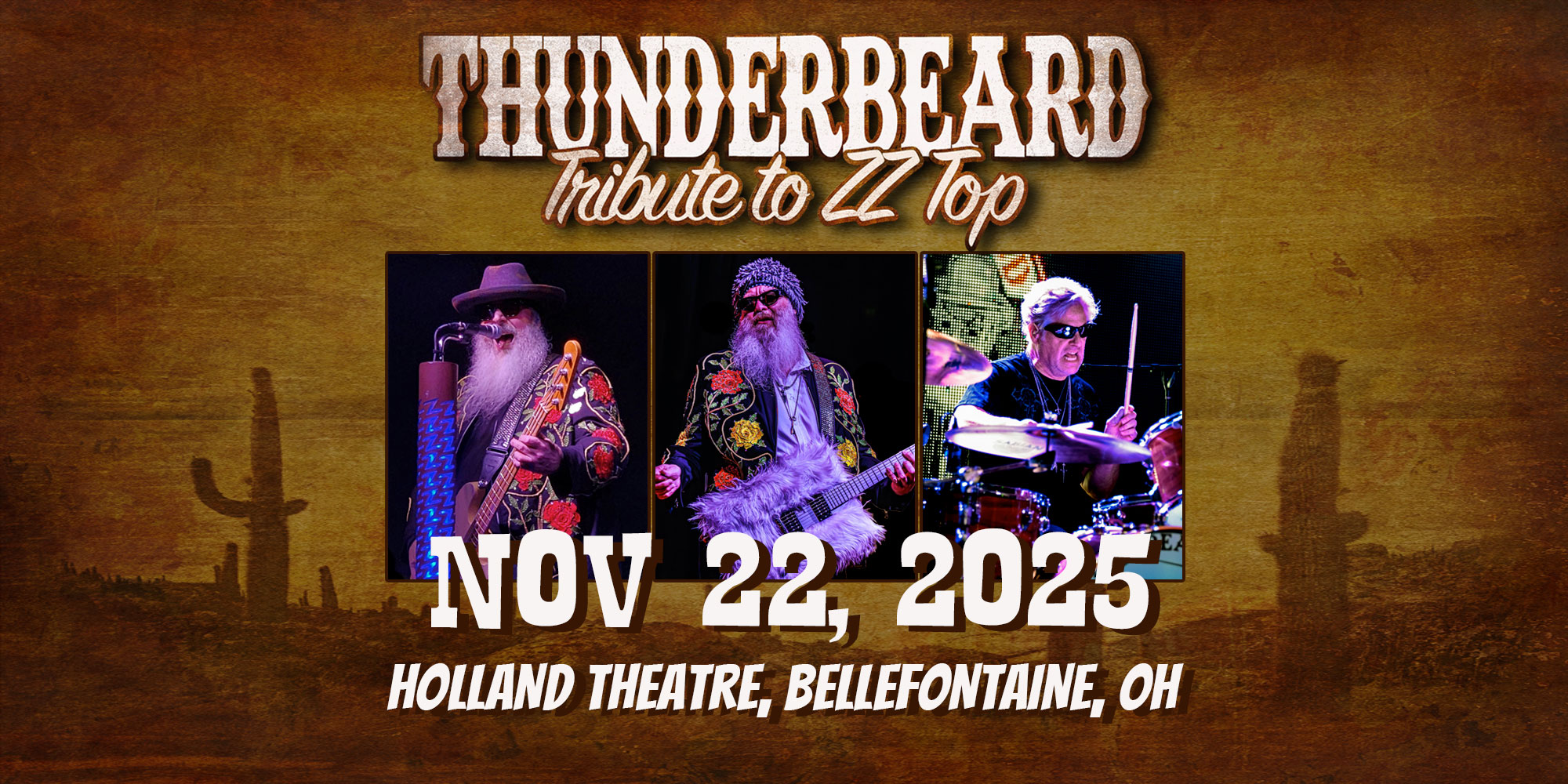 ThunderBeard: America’s #1 Tribute to ZZ Top