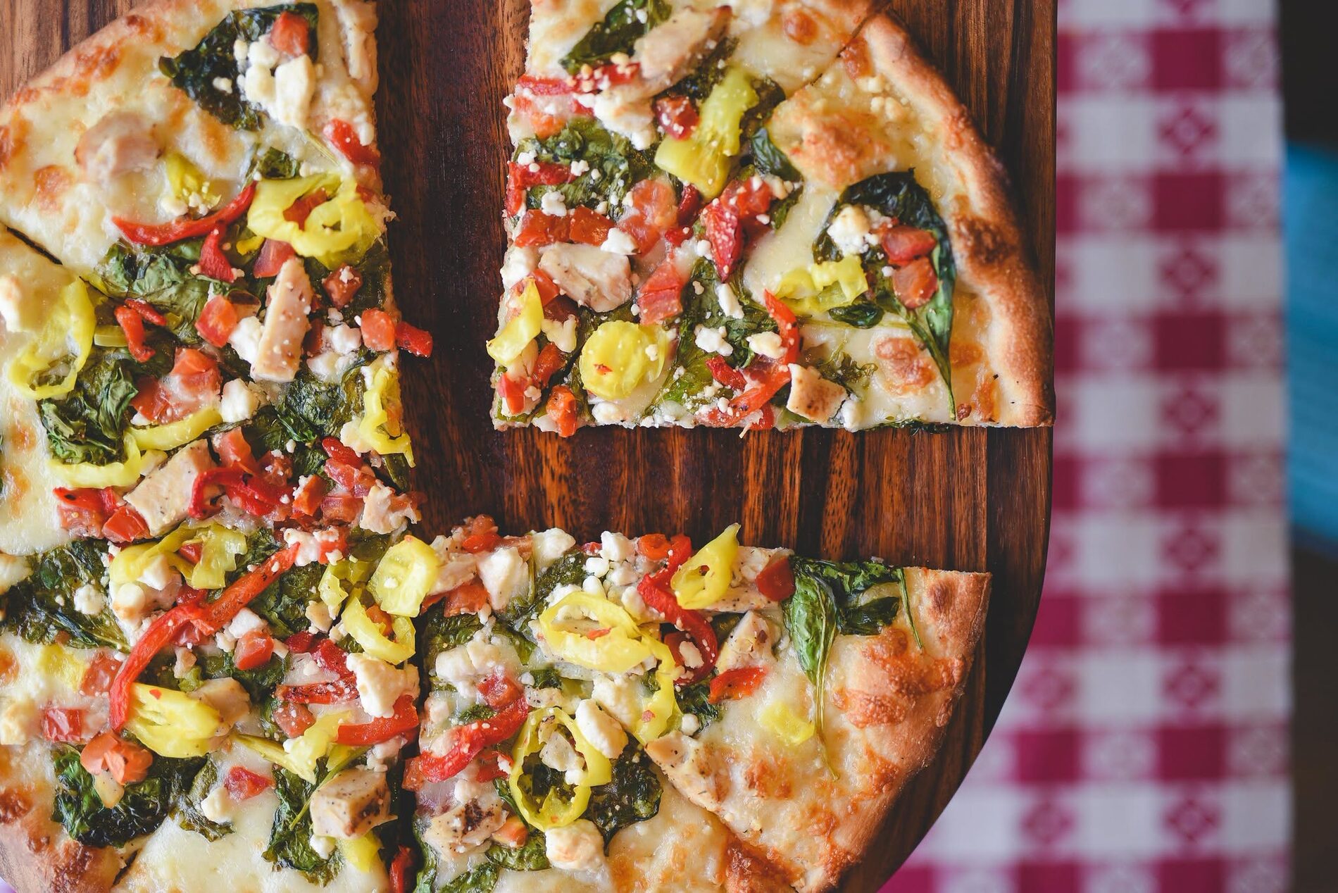 Brick-oven pizza