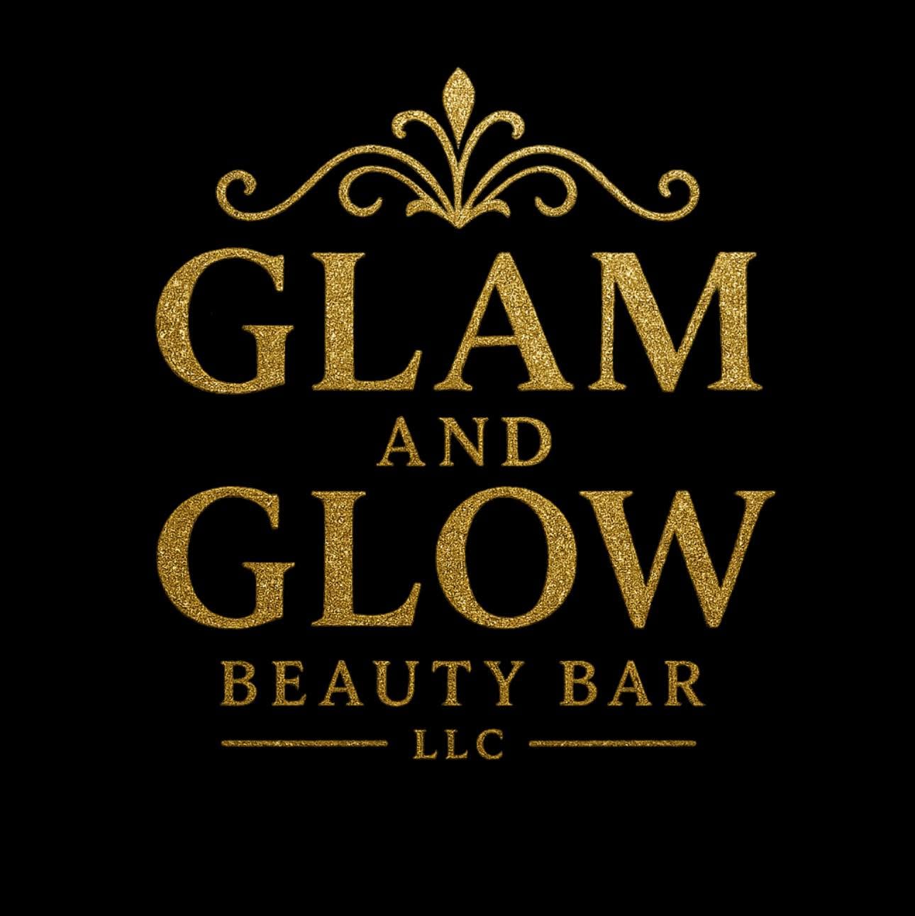 Glam & Glo Beauty Bar logo