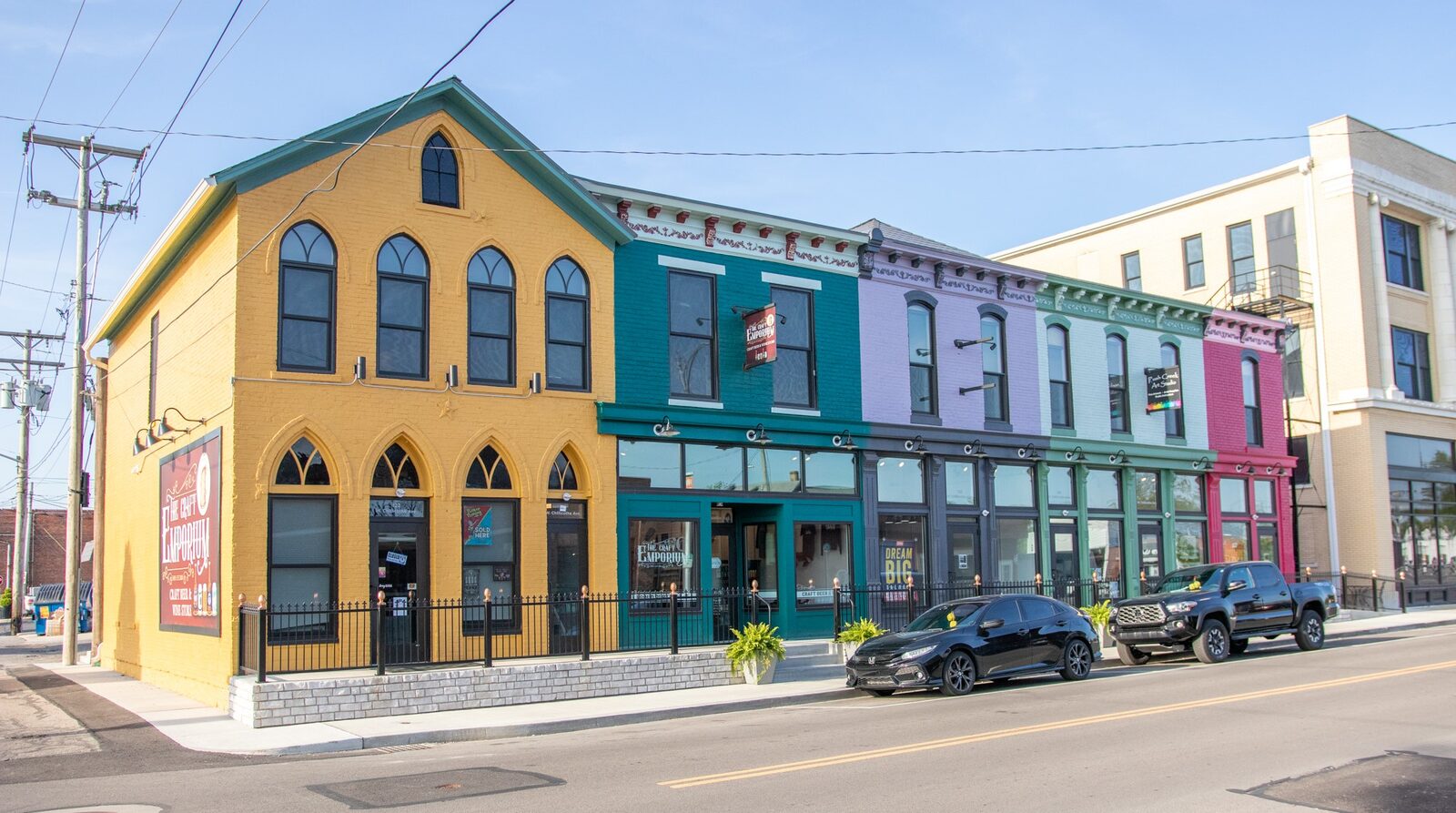 Historic downtown streets