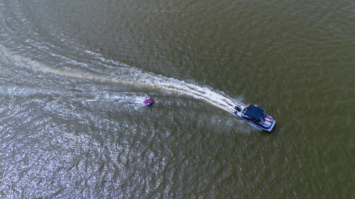 Boating on Indian Lake