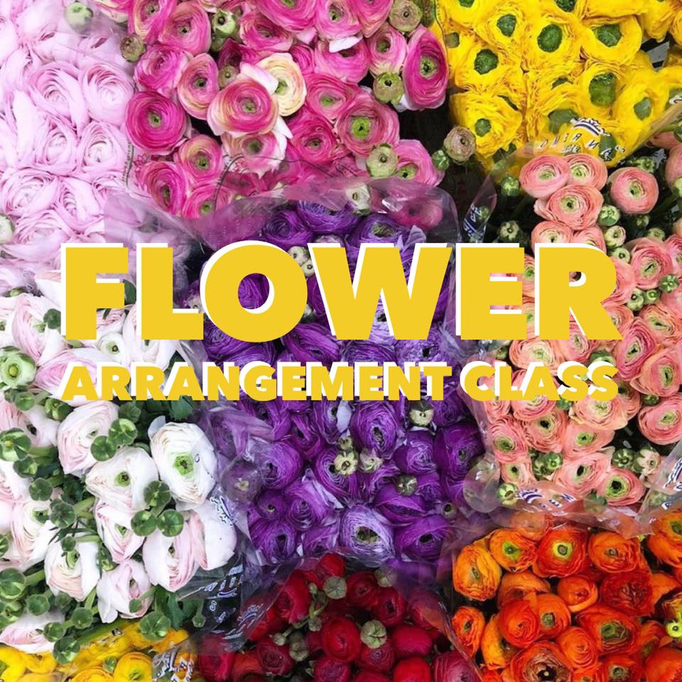 Flower Class at The Olive Tree