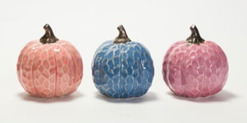 Ceramic Pumpkin Glazing Glass