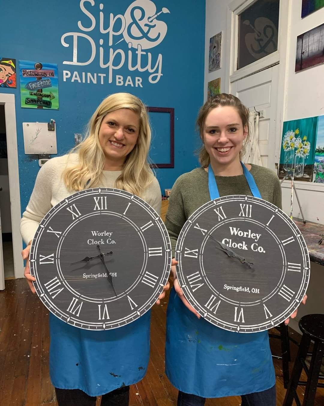 Personalized Wood Clock Workshop