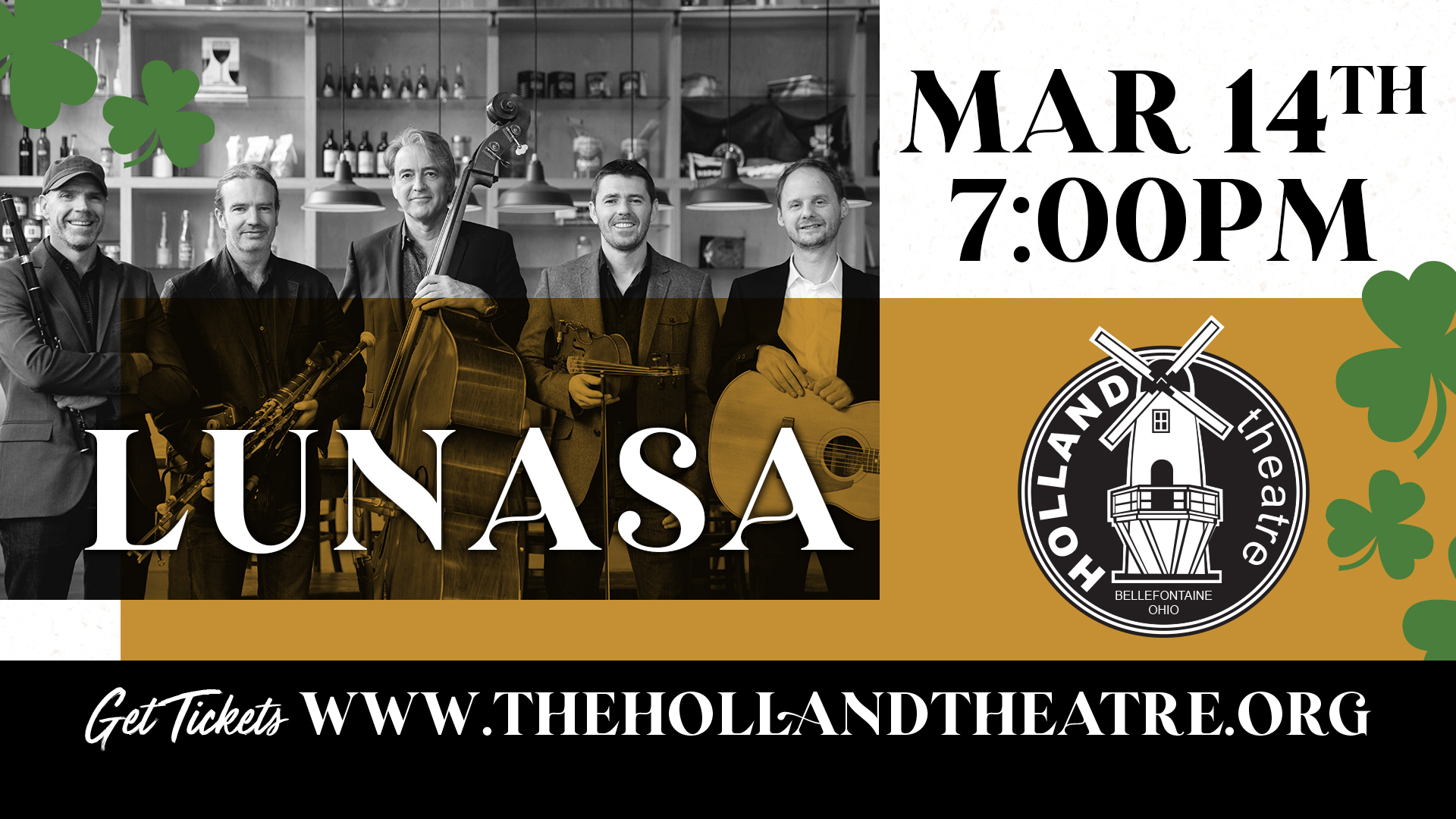 Lunasa with Daoirí Farrell