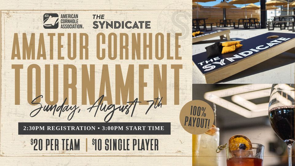 Amateur Cornhole Tournament￼
