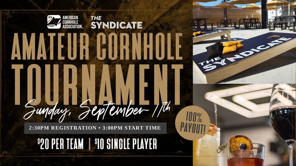 Amateur Cornhole Tournament￼
