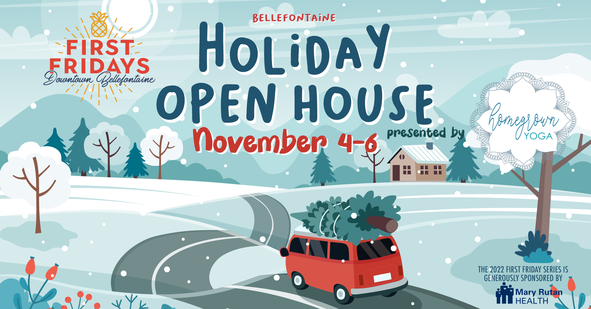 Holiday Open House, Presented by Homegrown Yoga
