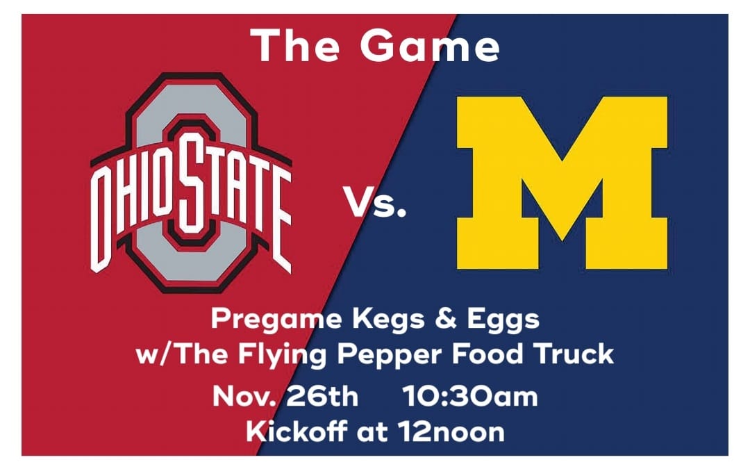 Kegs and Eggs OSU v/s Michigan