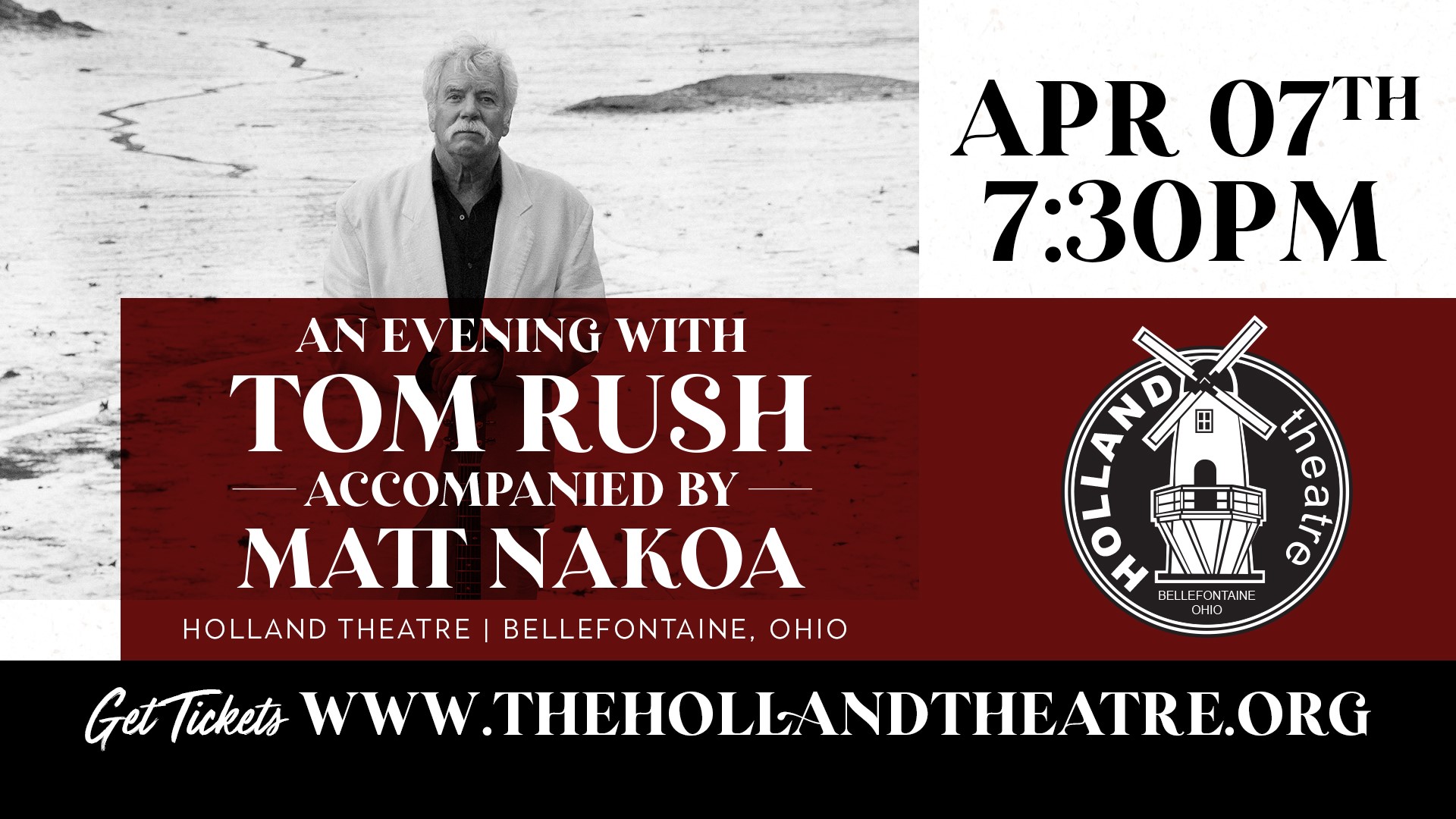 An Evening with Tom Rush, Accompanied by Matt Nakoa