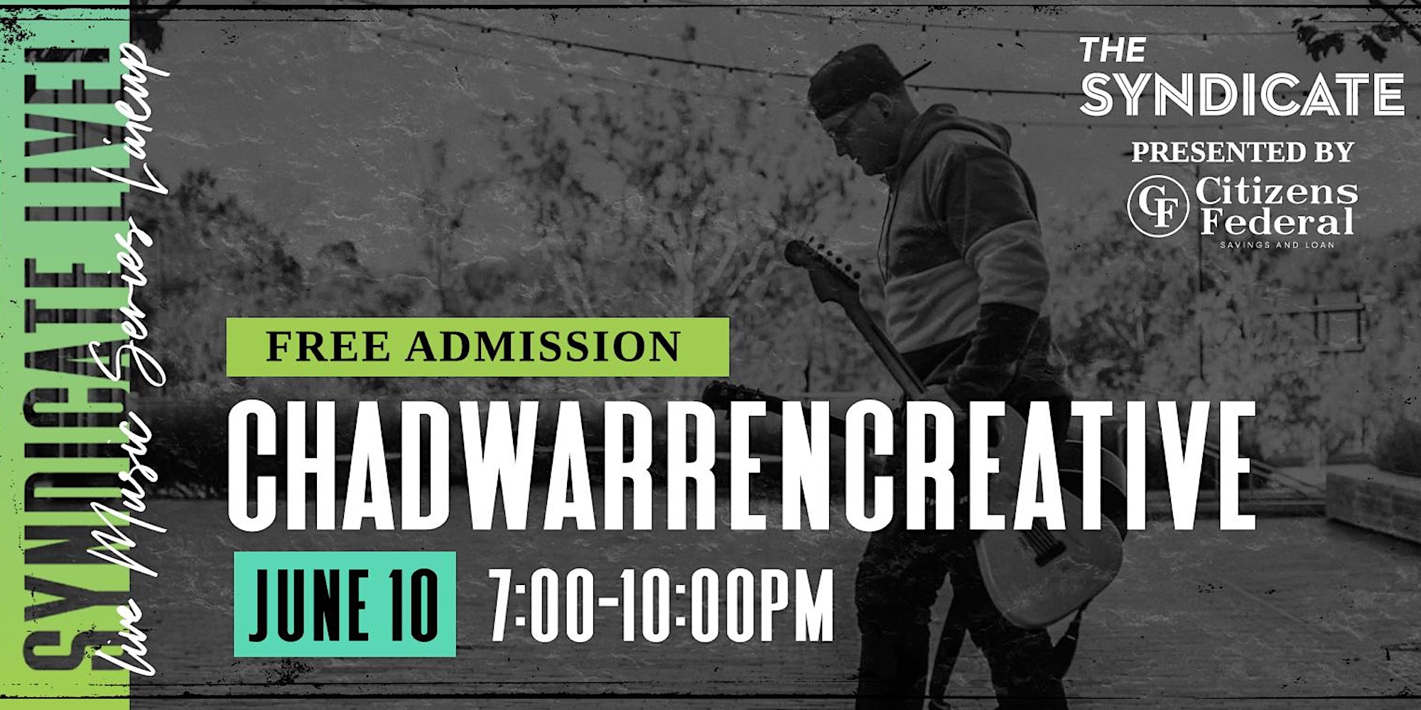 Chad Warren Creative LIVE￼