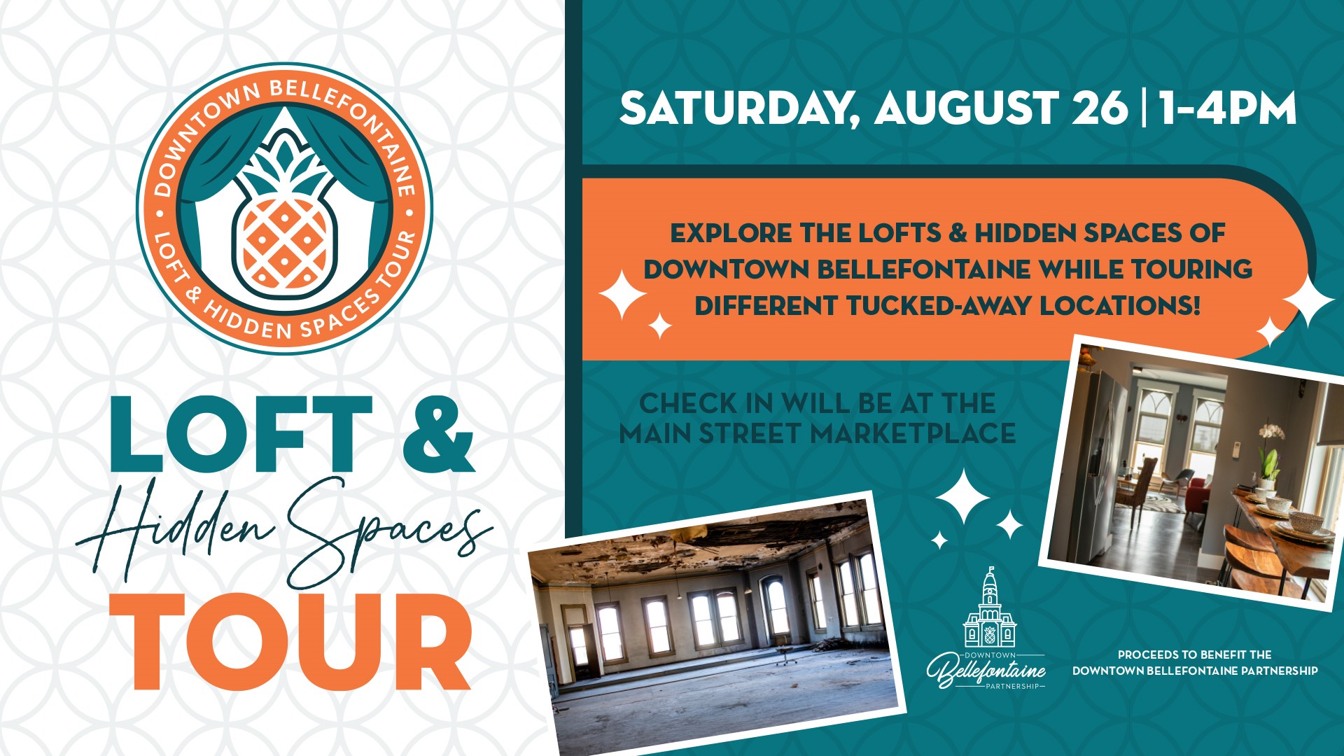 Loft & Hidden Spaces Tour of Downtown Bellefontaine