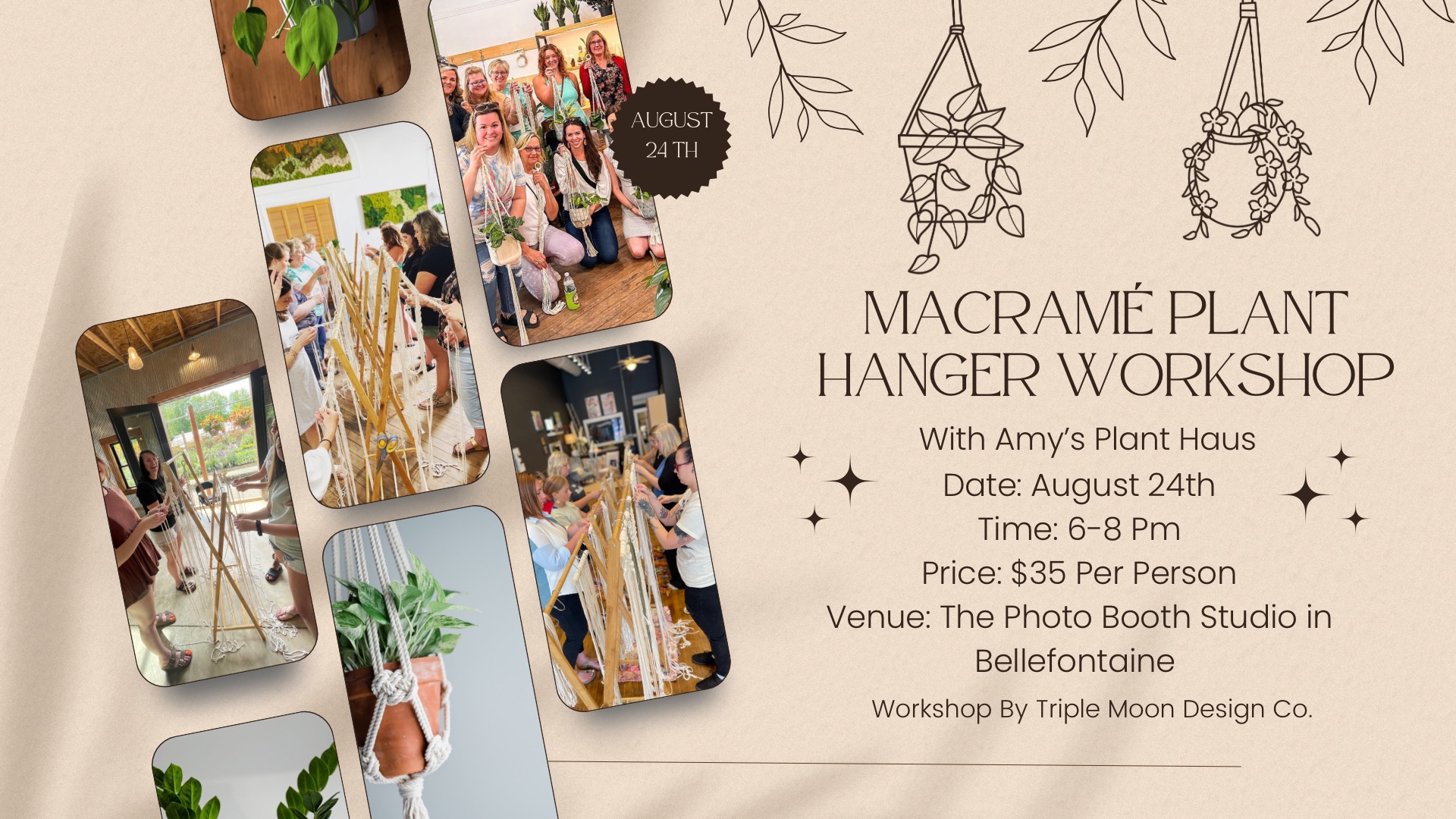 Macramé Plant Hanger Workshop
