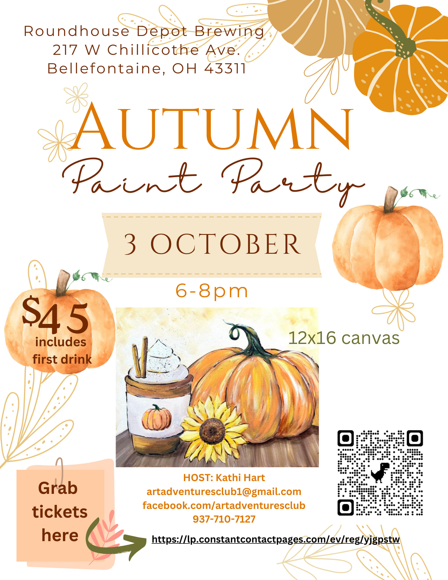 Fall Sip and Paint
