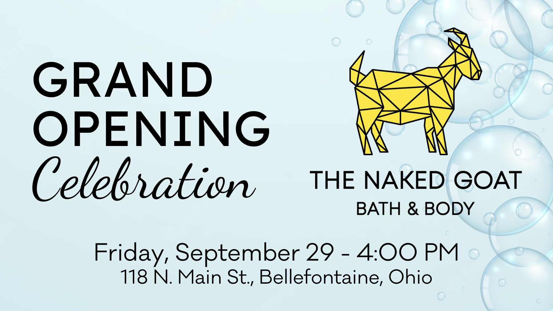 The Naked Goat Grand Opening & Ribbon Cuttin