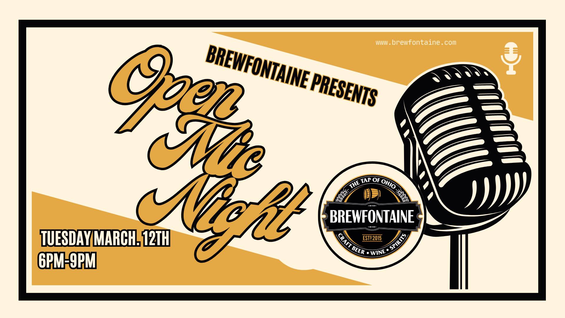 Bellefontaine Open Mic Night w/ Host John Whitehead