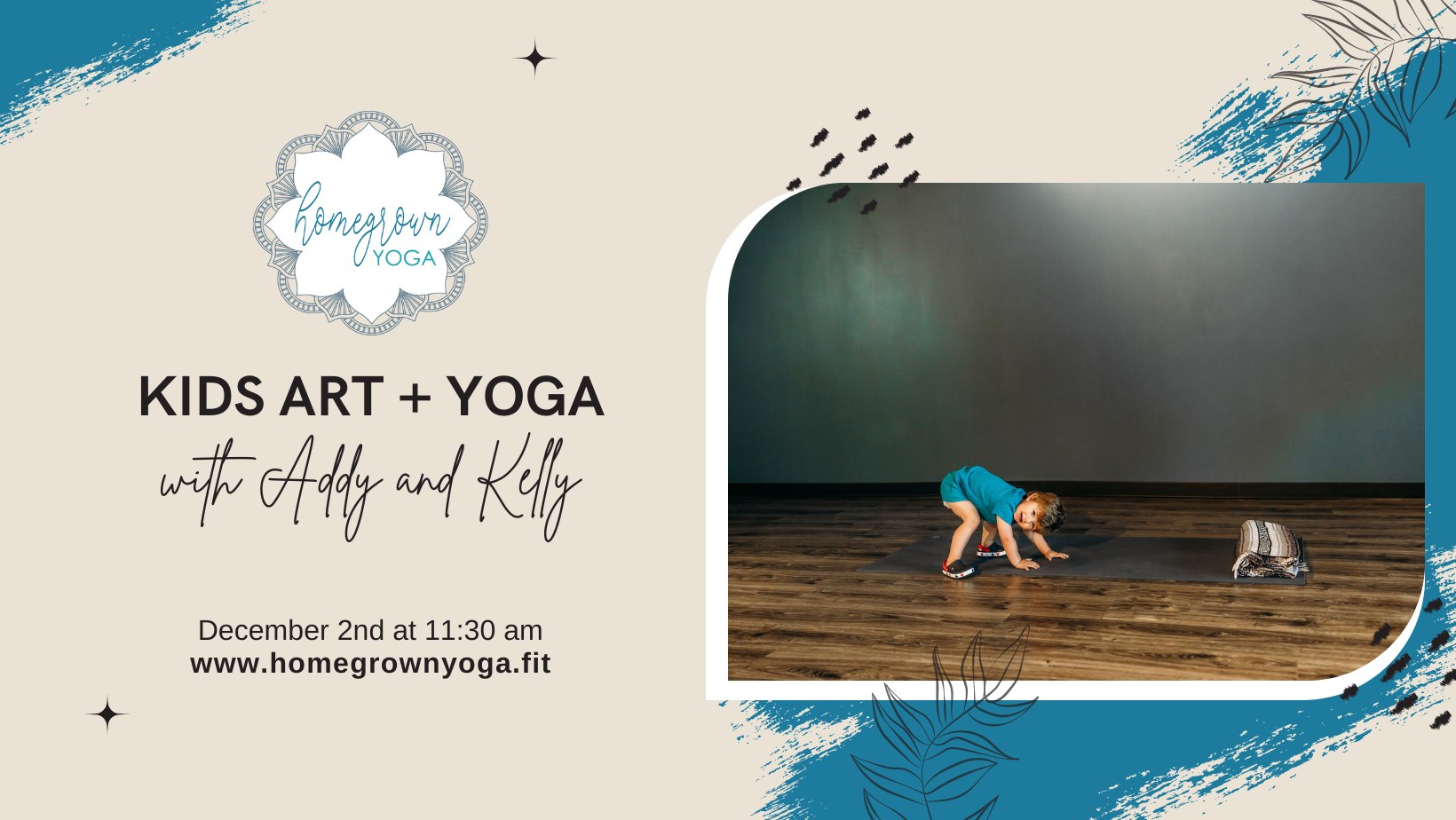 Kids Art + Yoga