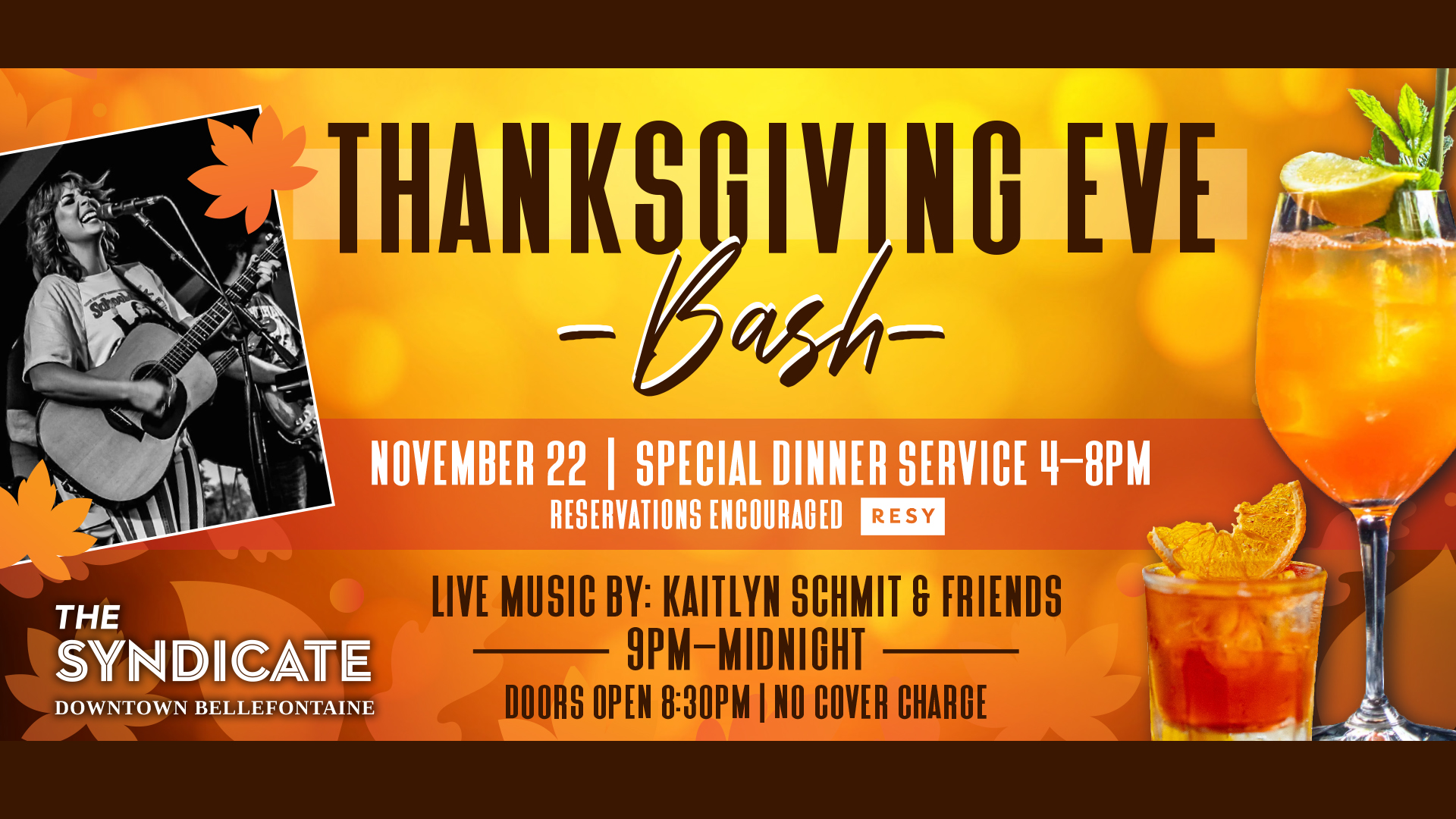 Thanksgiving Eve Bash