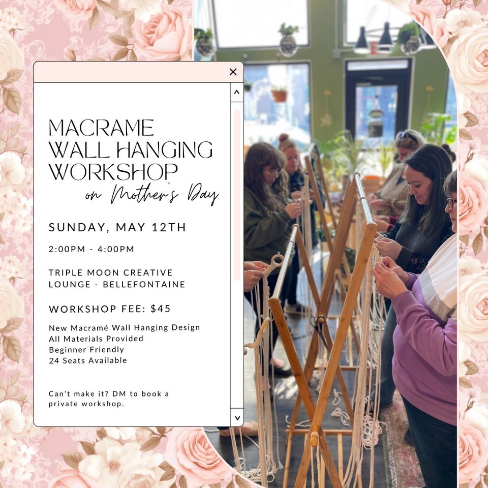 Macrame Wall Hanging Workshop