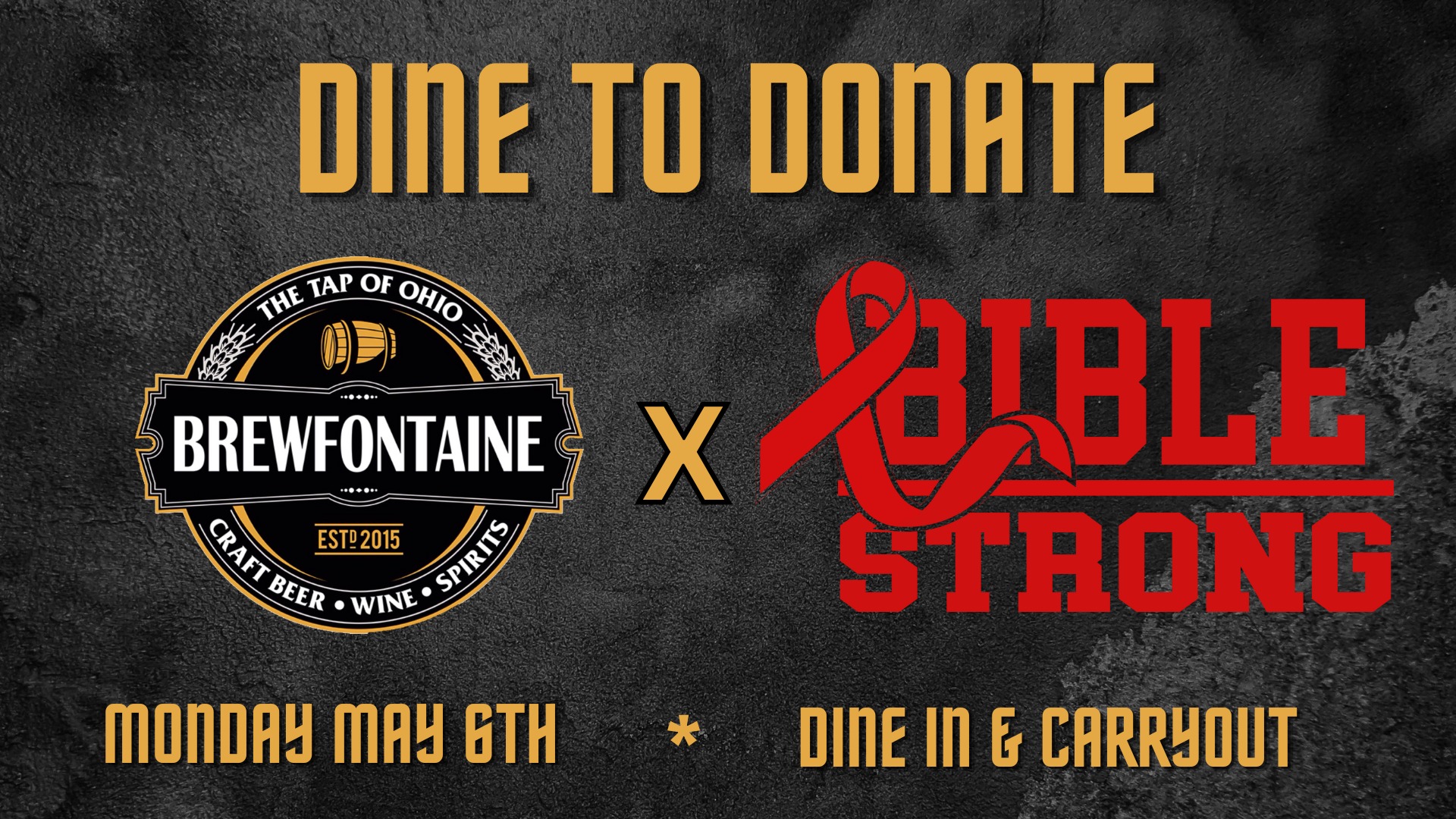 Dine To Donate Representing The Mike Bible Scholarship Fund