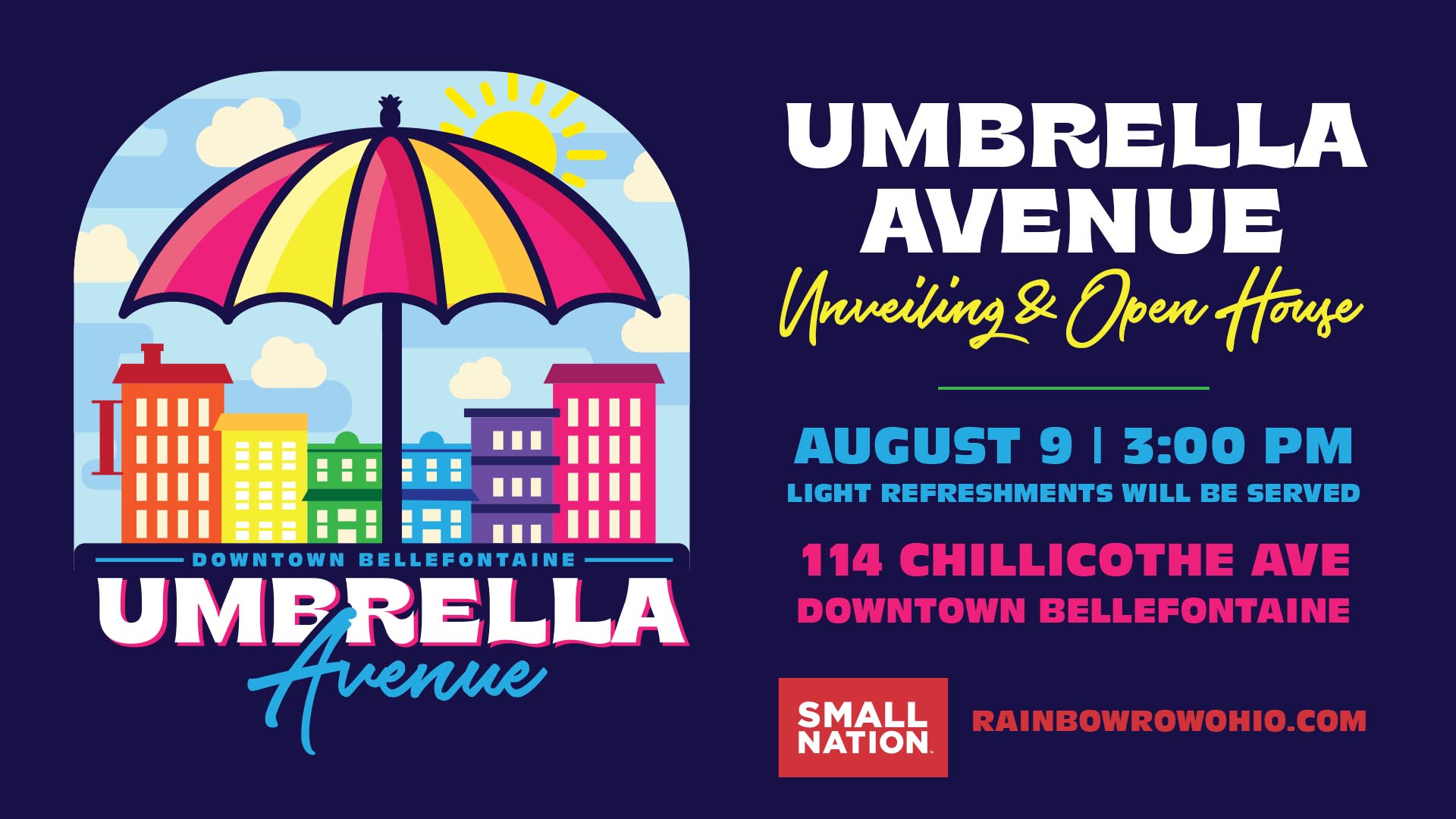 Umbrella Avenue Unveiling & Open House