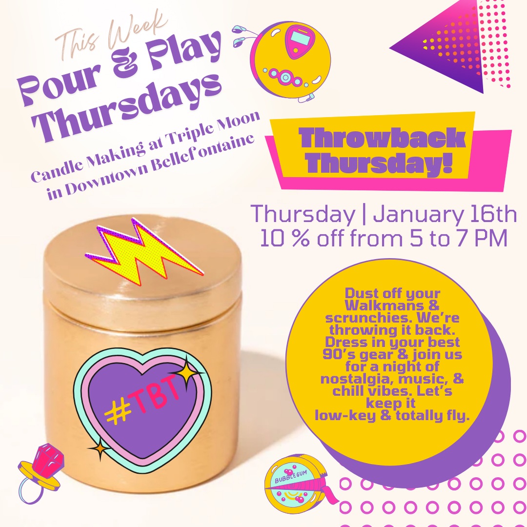 Pour & Play Thursdays: Throwback Edition