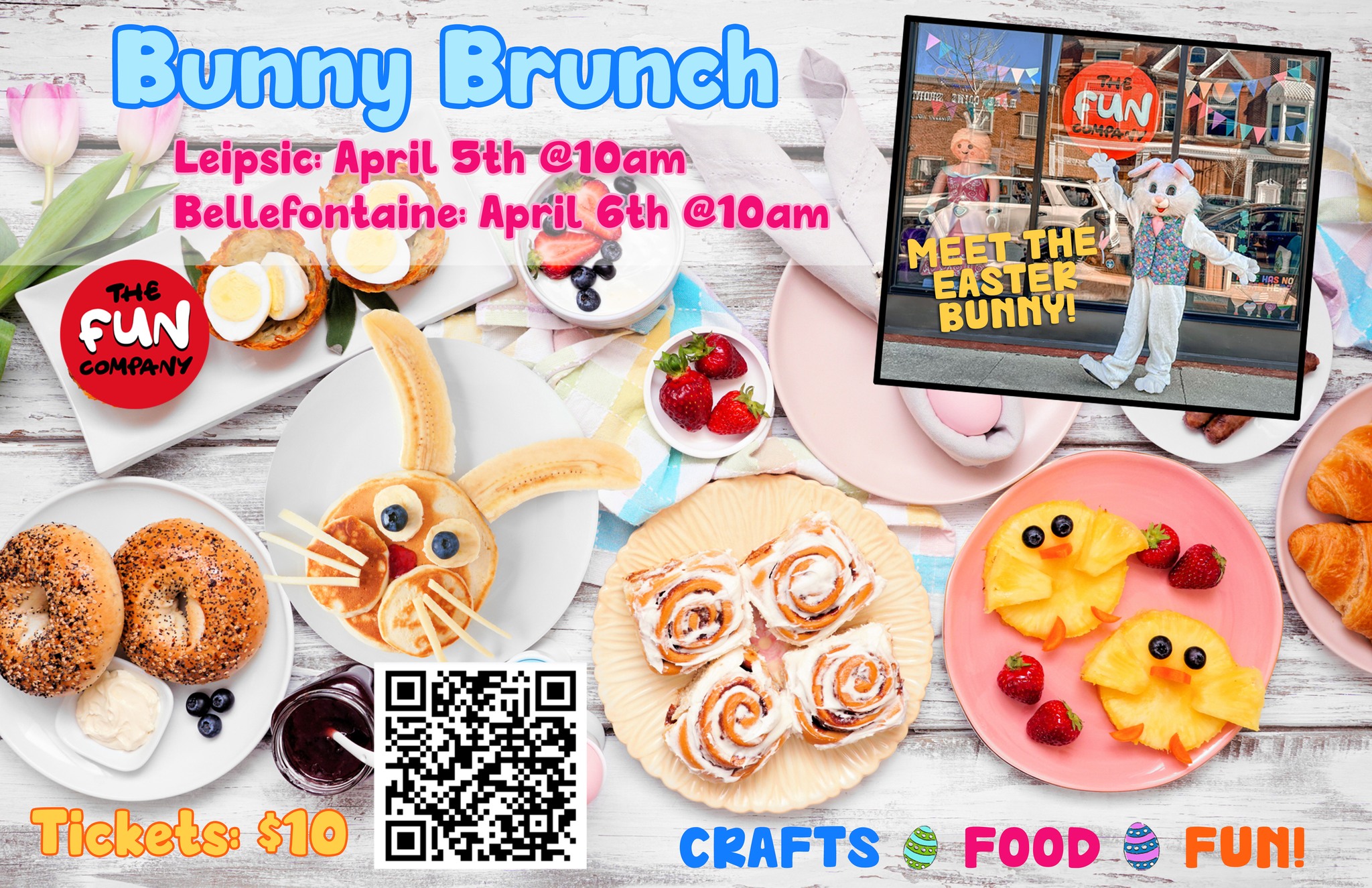 Bunny Brunch at the Fun Company