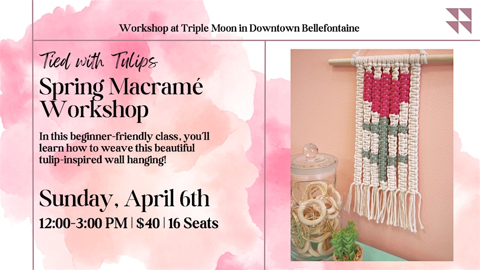 Spring Macrame Workshop at Triple Moon