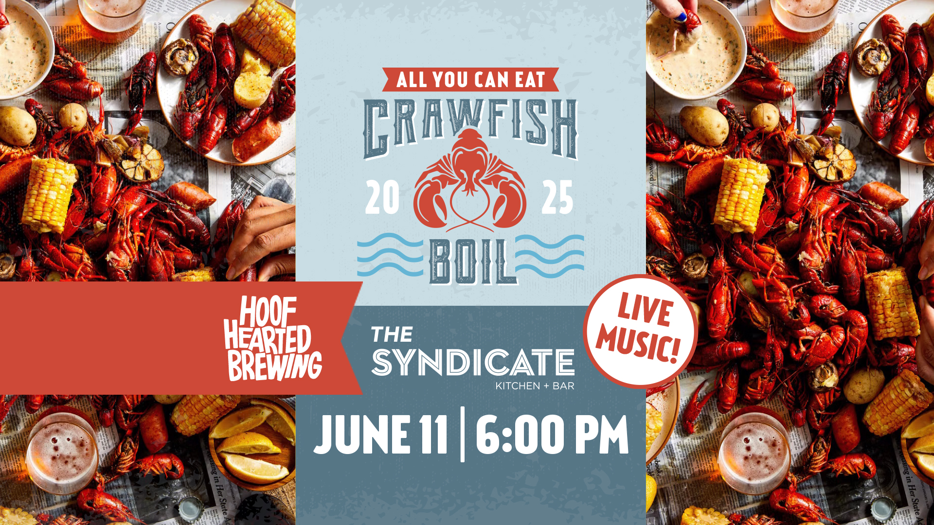 2025 All You Can Eat Crawfish Boil