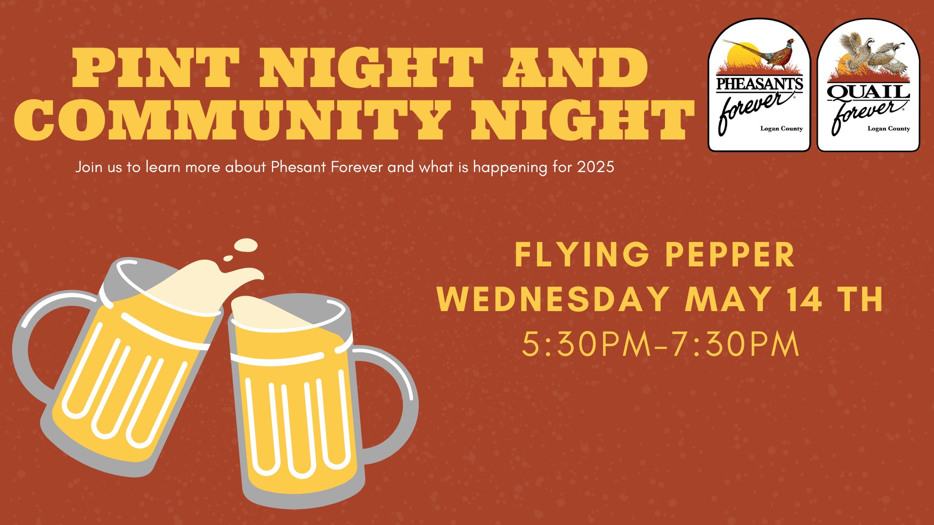 Pint Night and Community Night