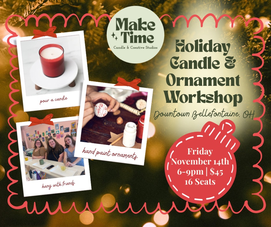 Holiday Candle & Ornament Painting Night